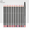 Pudaier 12PCs Red Matte Lipstick Lipgloss Lip Color